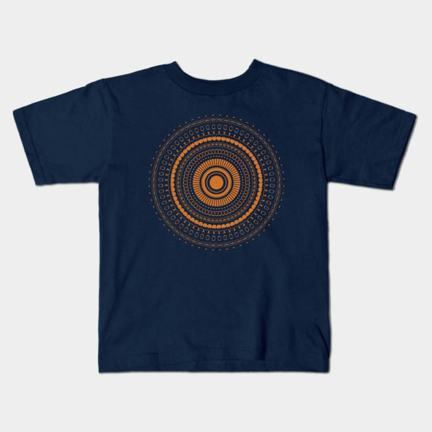 Circular ornamental Kids T-Shirt by Tuye Project